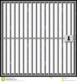 Cage clipart jail bar - Pencil and in color cage clipart jail bar