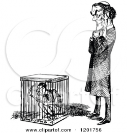 Clipart person in cage - Clipart Collection | Locked in a cage ...