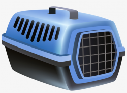 Pet Carrier Png Clip Art - Dog Crate Clipart Png Transparent ...