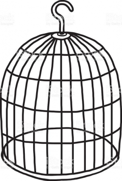Bird Cage Drawing at GetDrawings.com | Free for personal use Bird ...