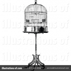 Bird Cage Clipart #1113726 - Illustration by Prawny Vintage