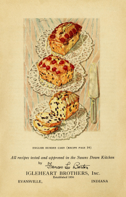 vintage cake clip art, English Dundee cake, baked goods illustration ...