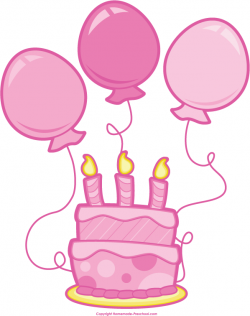 balloons and cake clip art | Clipart Panda - Free Clipart Images