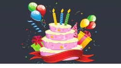 happy birthday cake clipart - YouTube