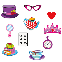Mad Hatter Photo Props | Kid's Party | Party Fever | Party Fever