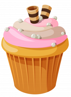 Mini Cake with Pink Cream PNG Clipart Picture | Gallery ...