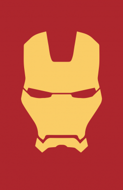 minimalist Iron Man mask by burthefly | what makes my heart happy ...
