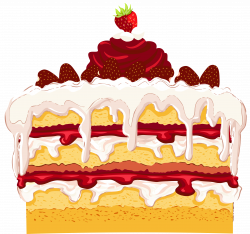 Strawberry Cake PNG Clipart | Gallery Yopriceville - High-Quality ...