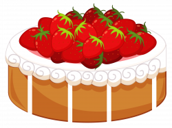 Strawberry Cake Clipart