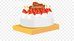 Birthday cake Tart Clip art - Birthday Cake png download - 600*500 ...
