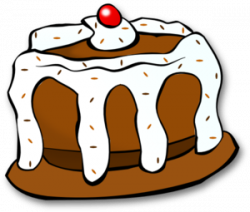 Chocolate Cake Clip Art at Clker.com - vector clip art online ...