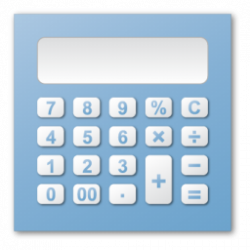 Calculator Icon, PNG ClipArt Image | IconBug.com