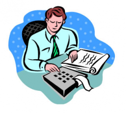 Clipart: Man using calculator | Clipart Panda - Free Clipart Images