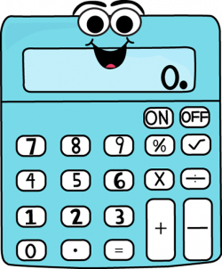 Animated Calculator Clipart