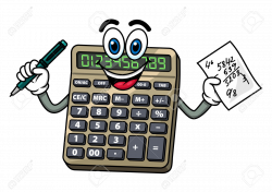Calculator Clipart Cartoon Clip Art Transparent Png - AZPng
