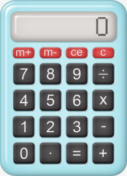 Hand-painted Calculator, Calculator, Mathematics, Compute PNG Image ...
