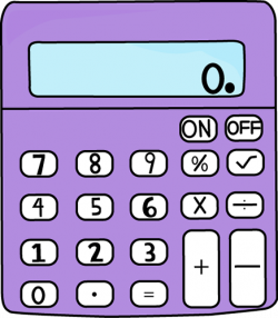 Purple Calculator Clip Art | Clipart Panda - Free Clipart Images