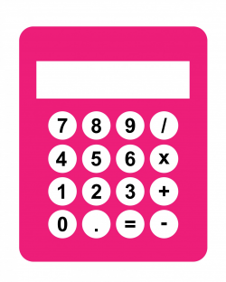 Calculator Pink Clipart Free Stock Photo - Public Domain Pictures
