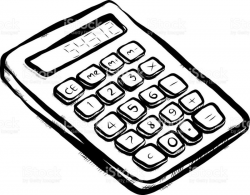 Calculator Drawing at GetDrawings.com | Free for personal use ...