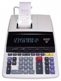Amazon.com : Sharp EL-2630PIII Two-Color Printing Calculator 4.8 ...