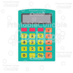 E169FB-Calculator-1 | Free Svgs from Printable, Cuttable, Creatable ...