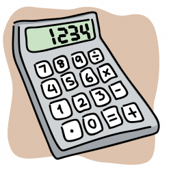 28+ Collection of Cute Calculator Clipart | High quality, free ...