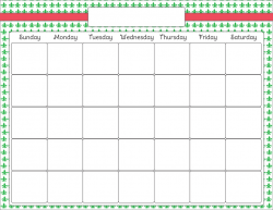 Blank Calendar Clip Art - Latest Calendar