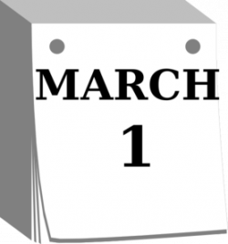 Mar1 Day Calendar Clip Art at Clker.com - vector clip art online ...