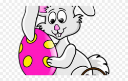 Easter Eggs Clipart Calendar - Rabbit Clipart For Coloring ...