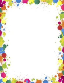 Colourful Paper Borders | Frames | Pinterest | Stationary, Star and ...