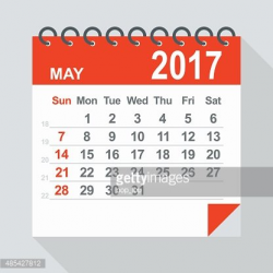 May 2017 Calendar Illustration premium clipart - ClipartLogo.com