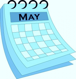 May 2018 Clipart Calendars, Graphics, Vector Arts | Calendar ...