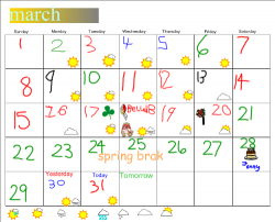 SmartBoard and Calendar Times | Silvia Tolisano- Langwitches Blog