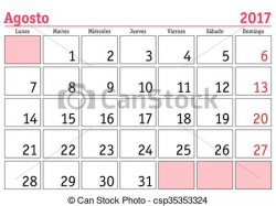 spanish calendar clipart - Clipground