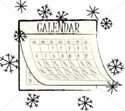 28+ Collection of Kids Calendar Clipart Black And White | High ...