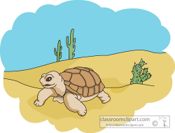 Clipart - desert_tortoise_812 - Classroom Clipart