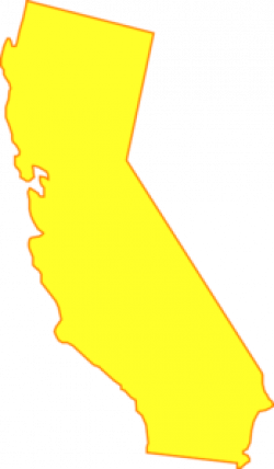 Yellow California Clip Art at Clker.com - vector clip art online ...