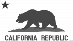 Bear - Flag of California Clipart - ClipartBlack.com
