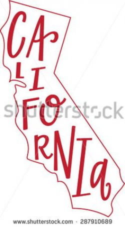 California SVG PNG DXF State Outline Instant Download Silhouette ...