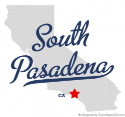 Map of South Pasadena, CA, California