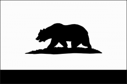 California Bear clipart - Black, Silhouette, Bear ...