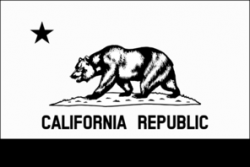 Black And White California Flag clip art - vector clip art ...