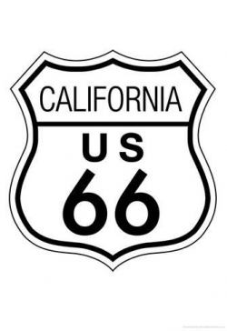 California Route 66 Sign Art Poster Print Photo - AllPosters.ca