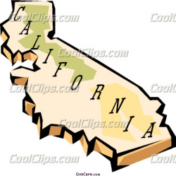 California state map | Clipart Panda - Free Clipart Images