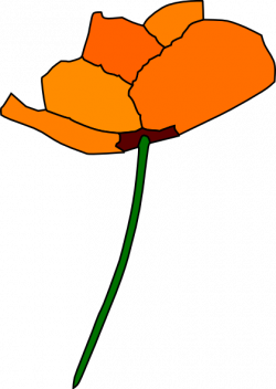 California Poppy Clip Art at Clker.com - vector clip art online ...