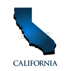 Stock Vector | Maps | California map, Map, California