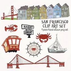 I love this cute San Francisco map. Created for National Geographic ...
