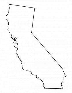 California pattern. Use the printable outline for crafts, creating ...
