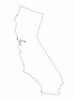 high resolution outline of california | Clipart - California Map ...