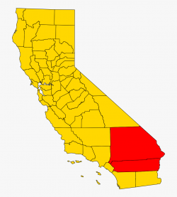 File California County Map Empire Highlighted Gold ...